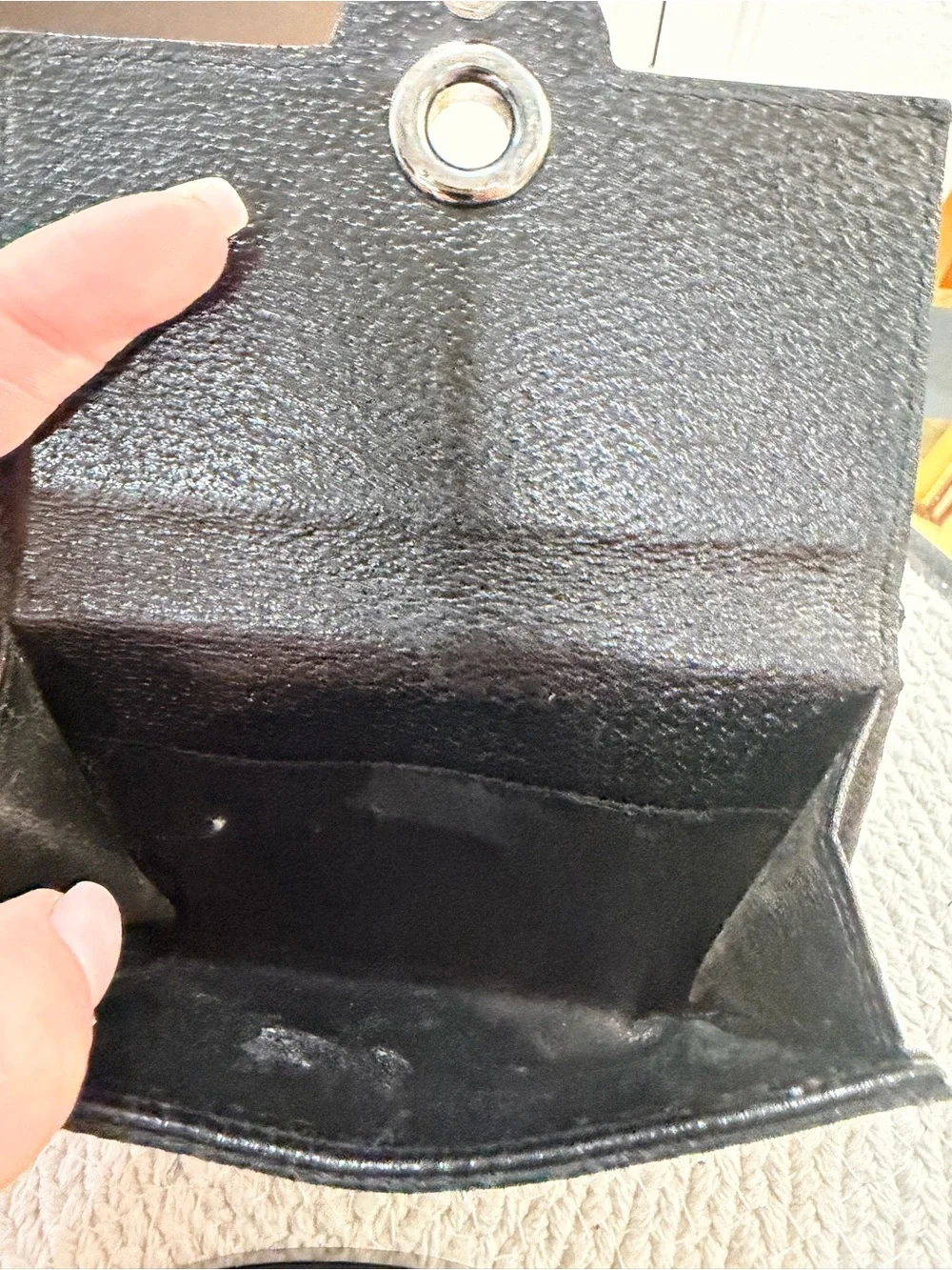 PreLOVED Gucci
Eclipse French Purse GG Canvas Compact Wallet & Box ✨ - Picture 7 of 14